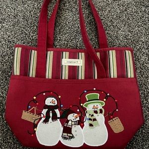 Longaberger mini tote bag